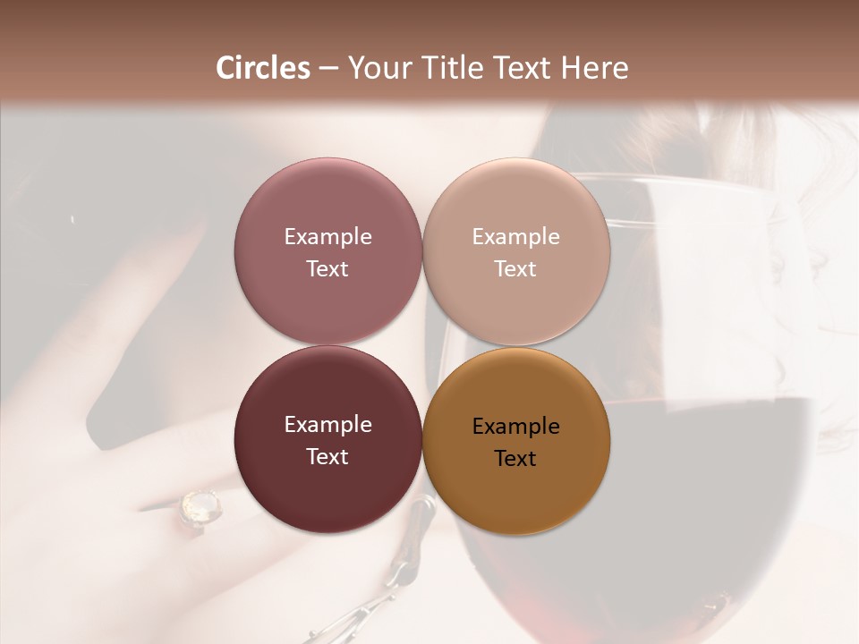 Femininity Night Relaxation PowerPoint Template