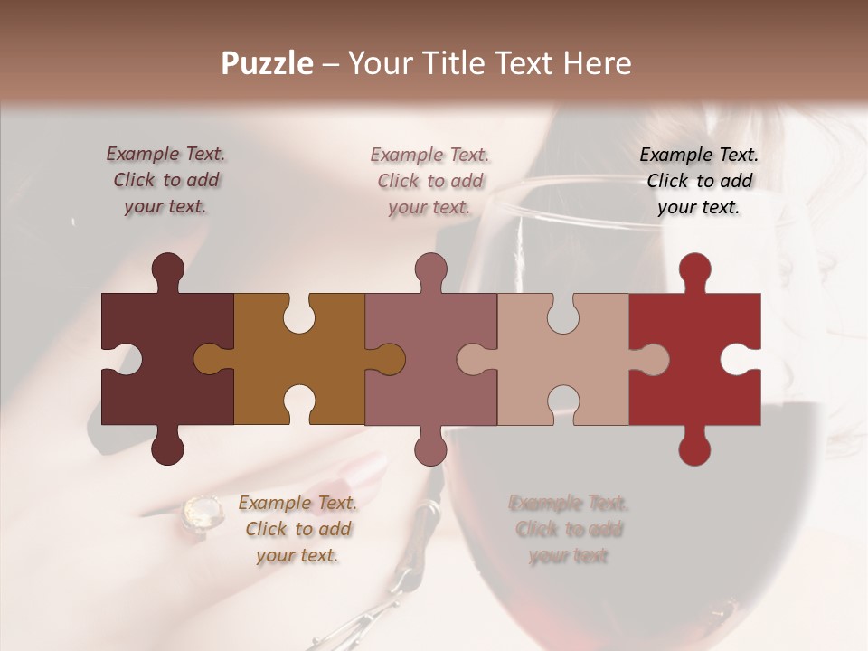 Femininity Night Relaxation PowerPoint Template