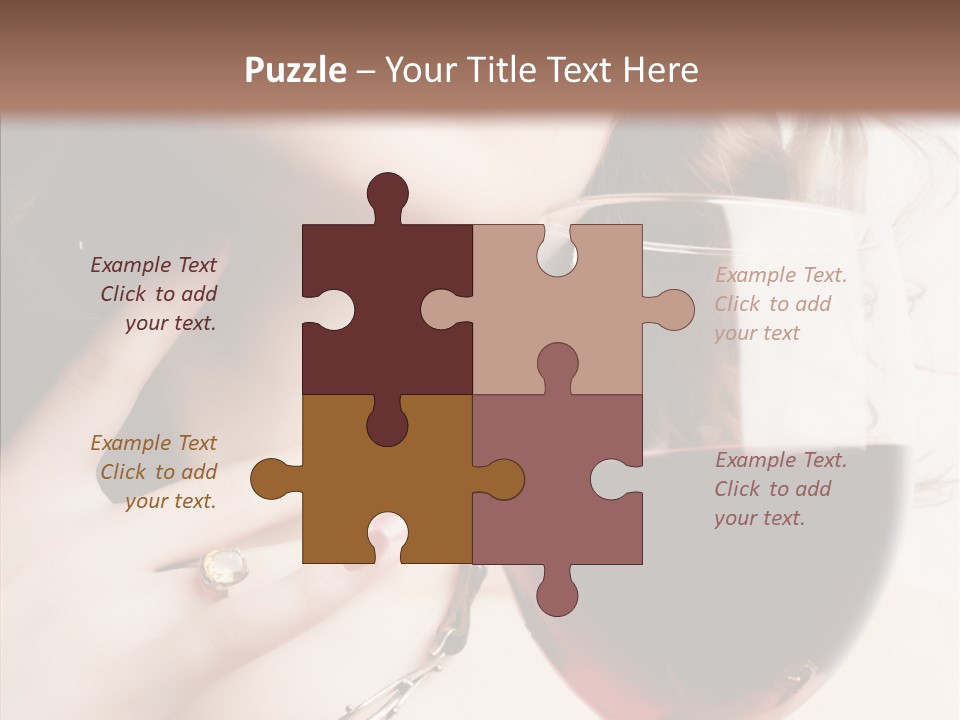 Femininity Night Relaxation PowerPoint Template