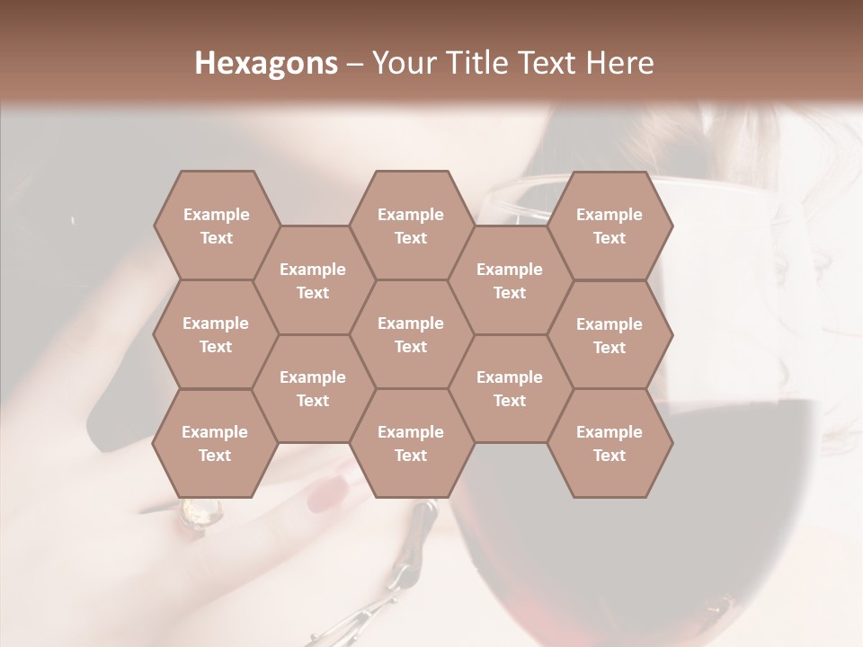 Femininity Night Relaxation PowerPoint Template