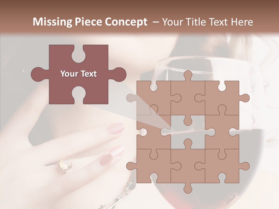 Femininity Night Relaxation PowerPoint Template