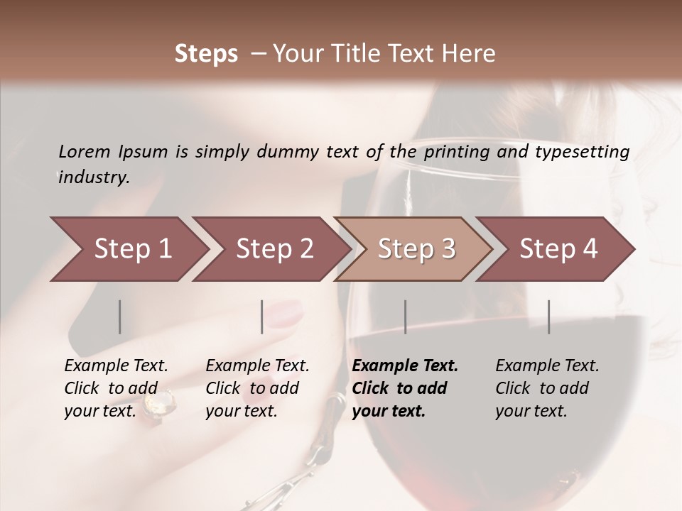 Femininity Night Relaxation PowerPoint Template