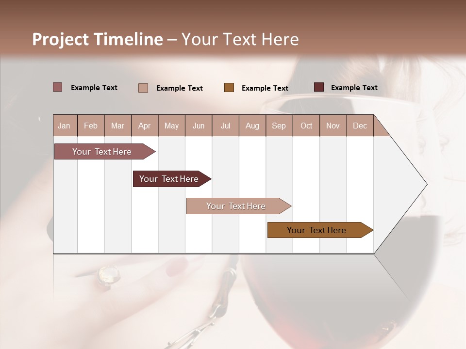 Femininity Night Relaxation PowerPoint Template