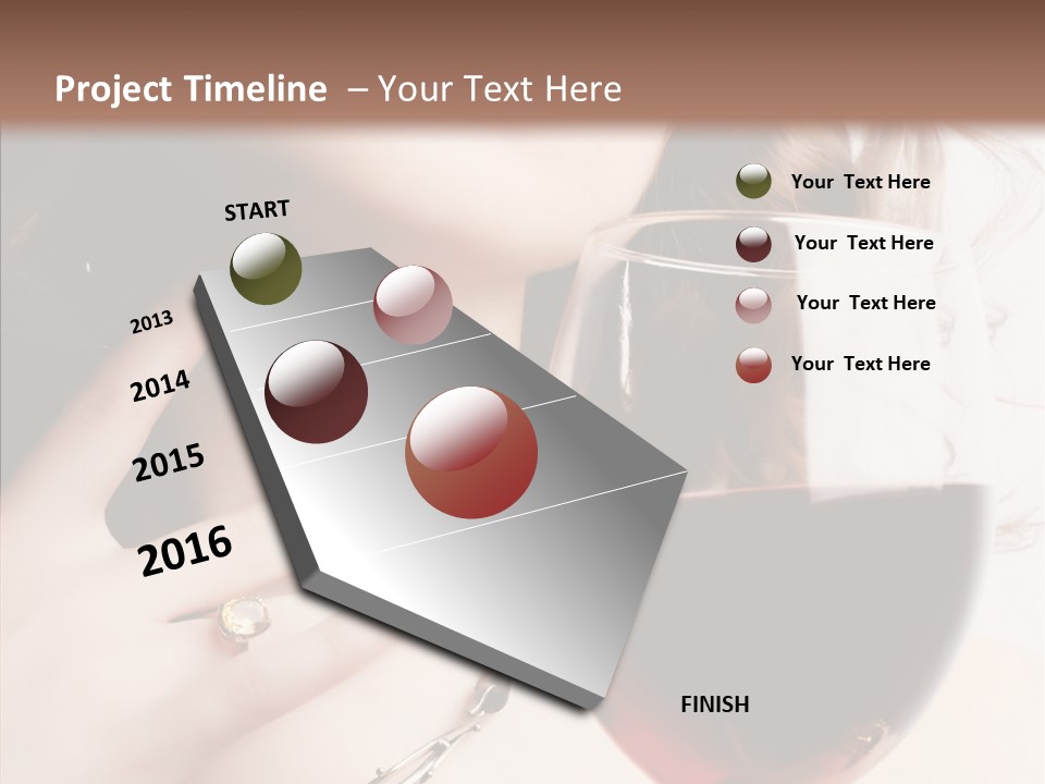 Femininity Night Relaxation PowerPoint Template