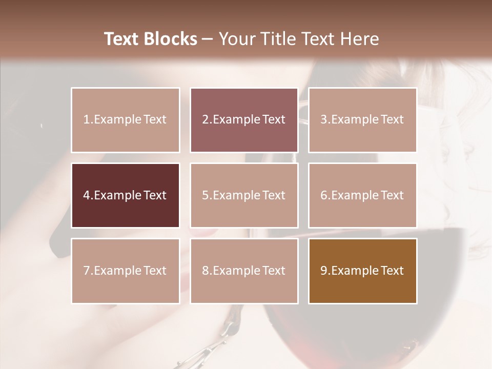 Femininity Night Relaxation PowerPoint Template