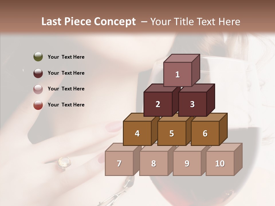 Femininity Night Relaxation PowerPoint Template