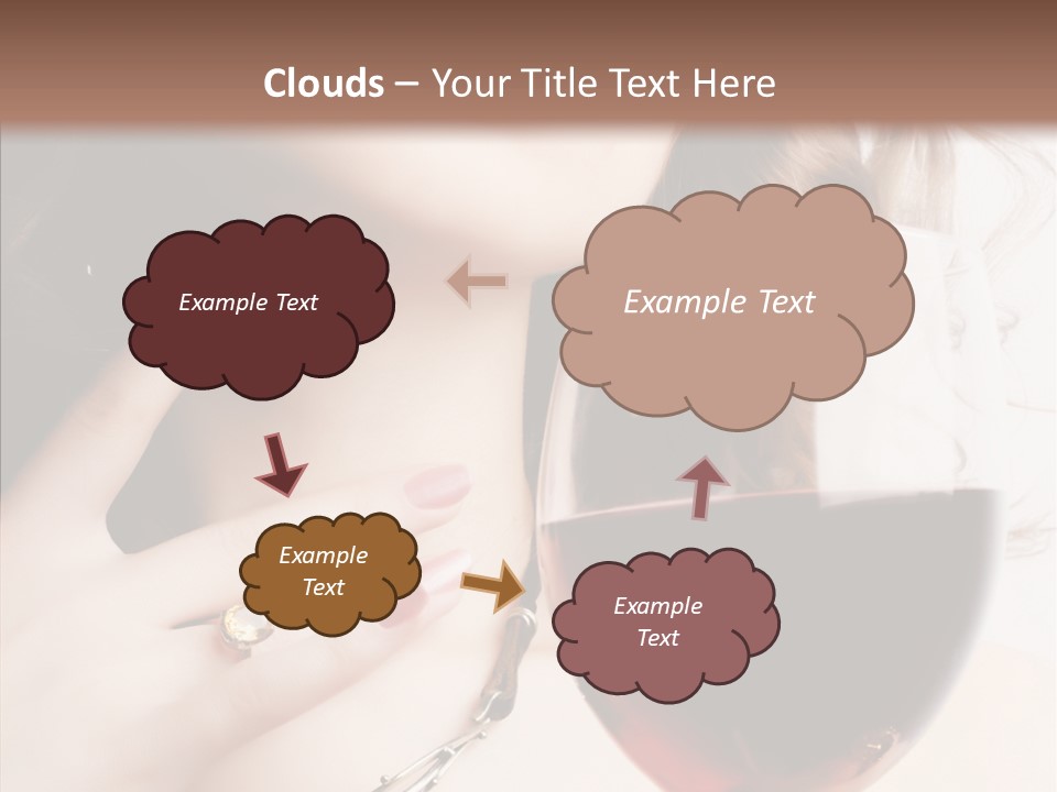 Femininity Night Relaxation PowerPoint Template