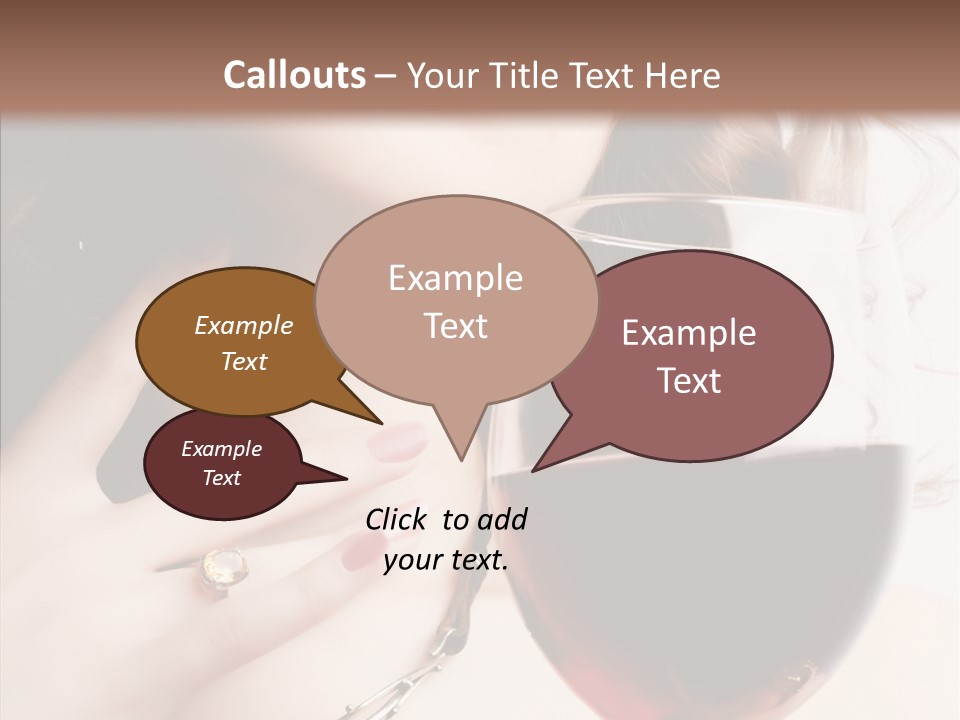 Femininity Night Relaxation PowerPoint Template