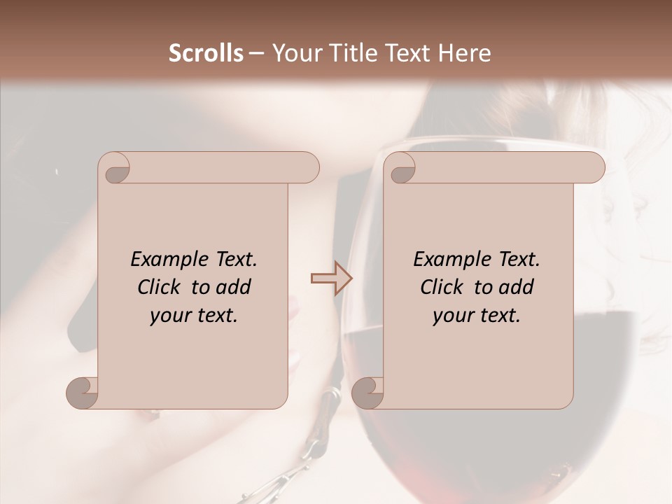Femininity Night Relaxation PowerPoint Template
