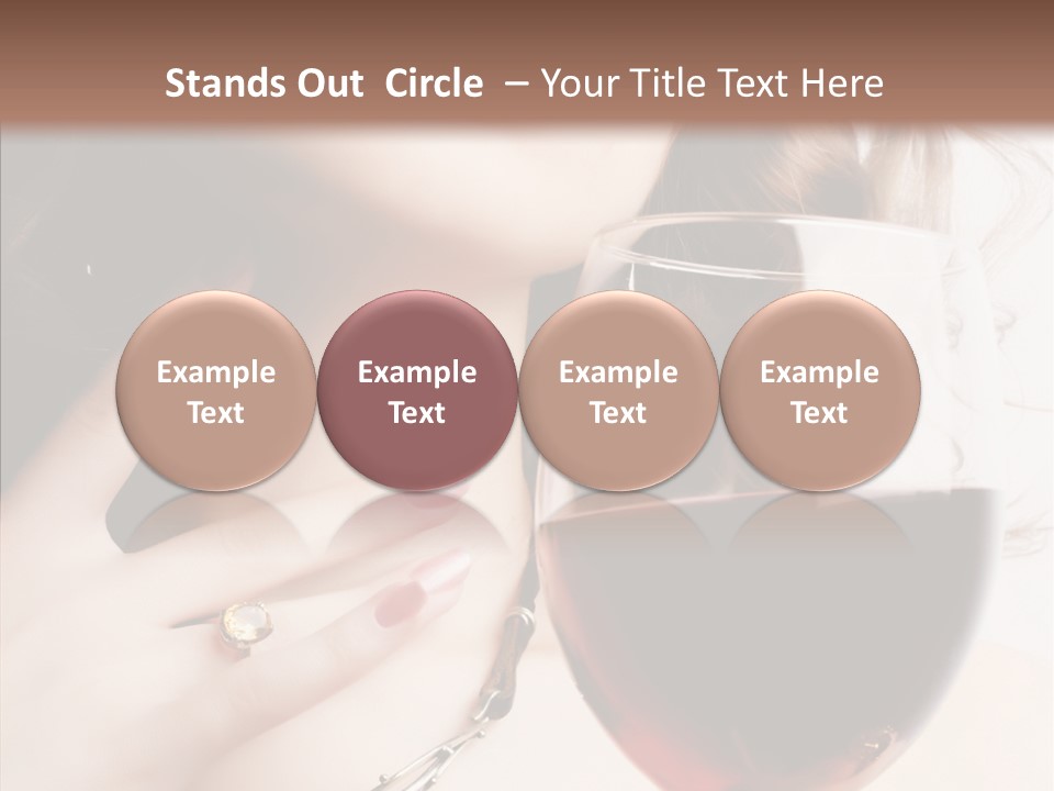 Femininity Night Relaxation PowerPoint Template