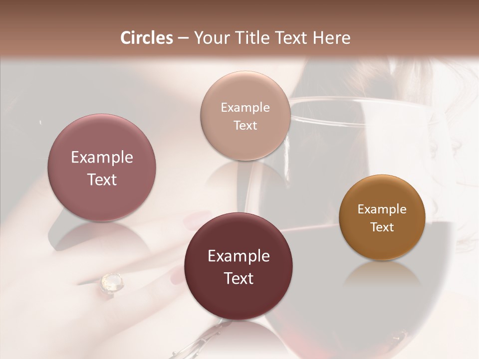 Femininity Night Relaxation PowerPoint Template