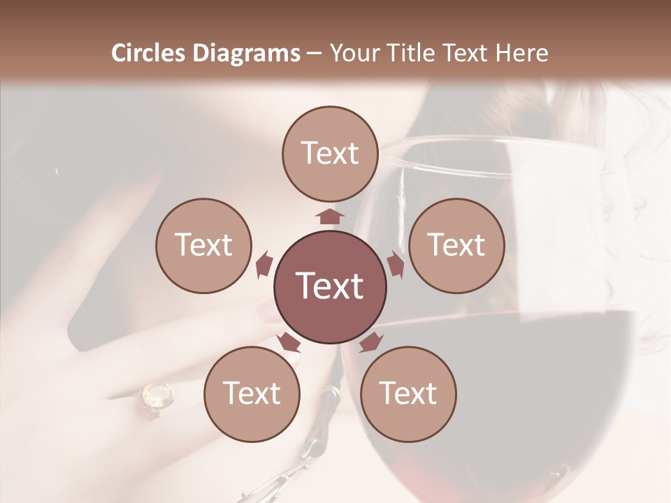 Femininity Night Relaxation PowerPoint Template