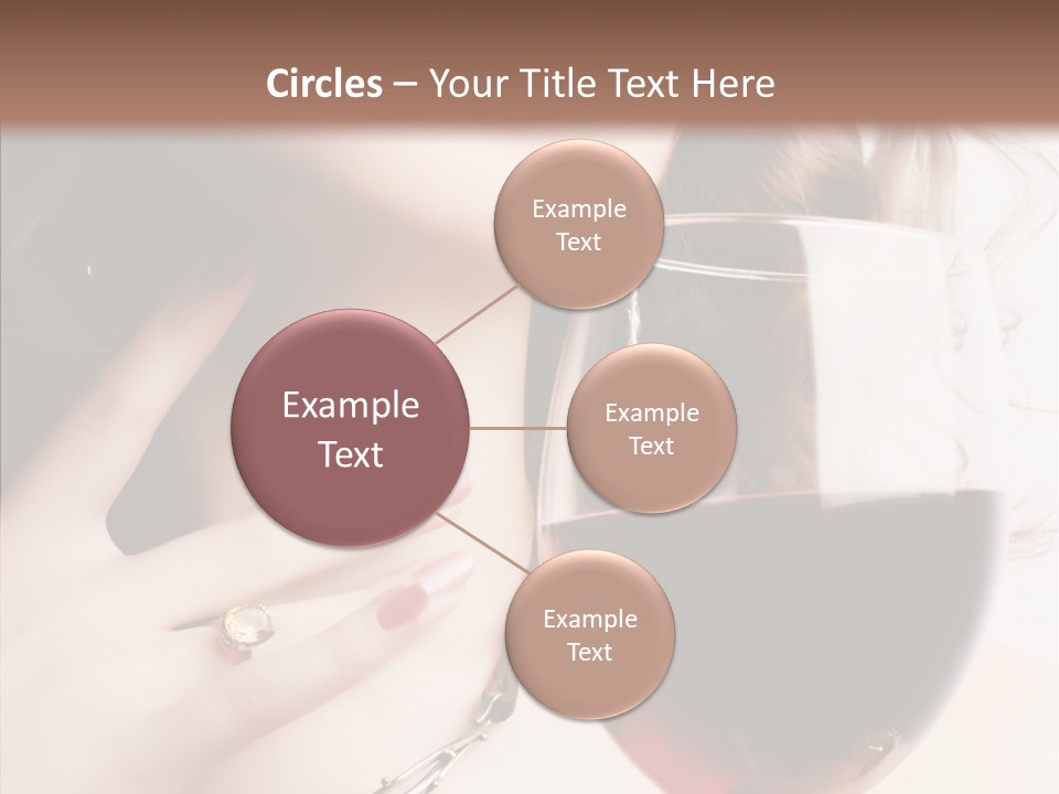 Femininity Night Relaxation PowerPoint Template