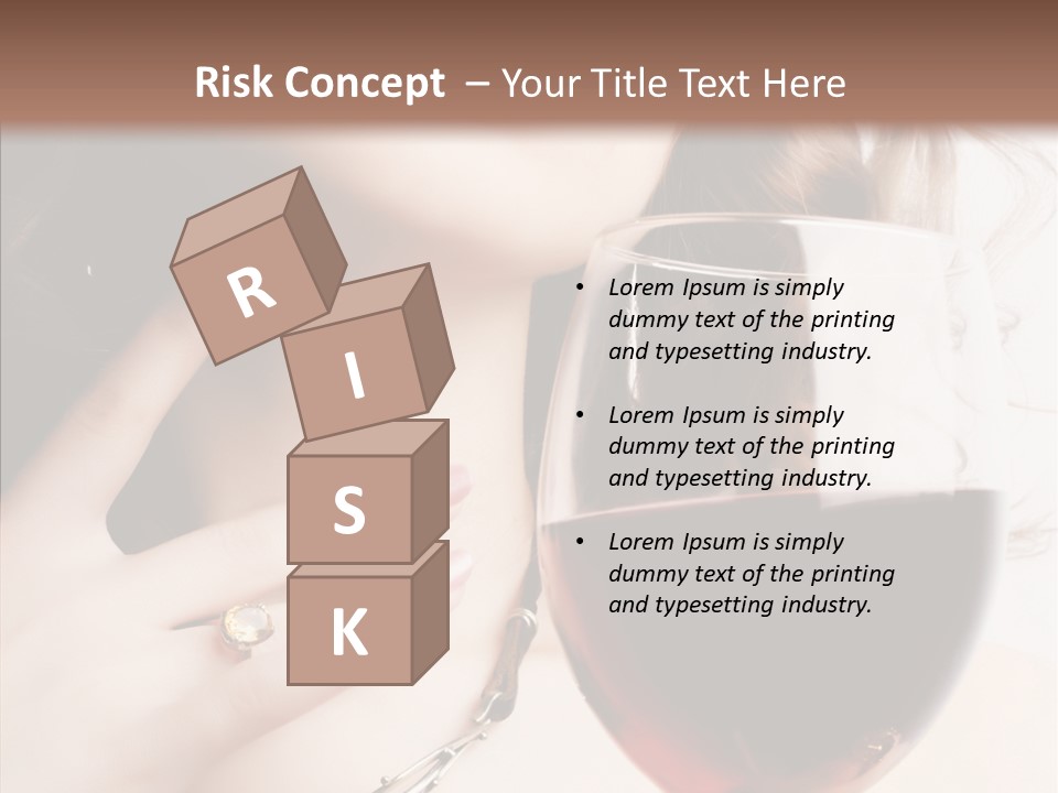 Femininity Night Relaxation PowerPoint Template