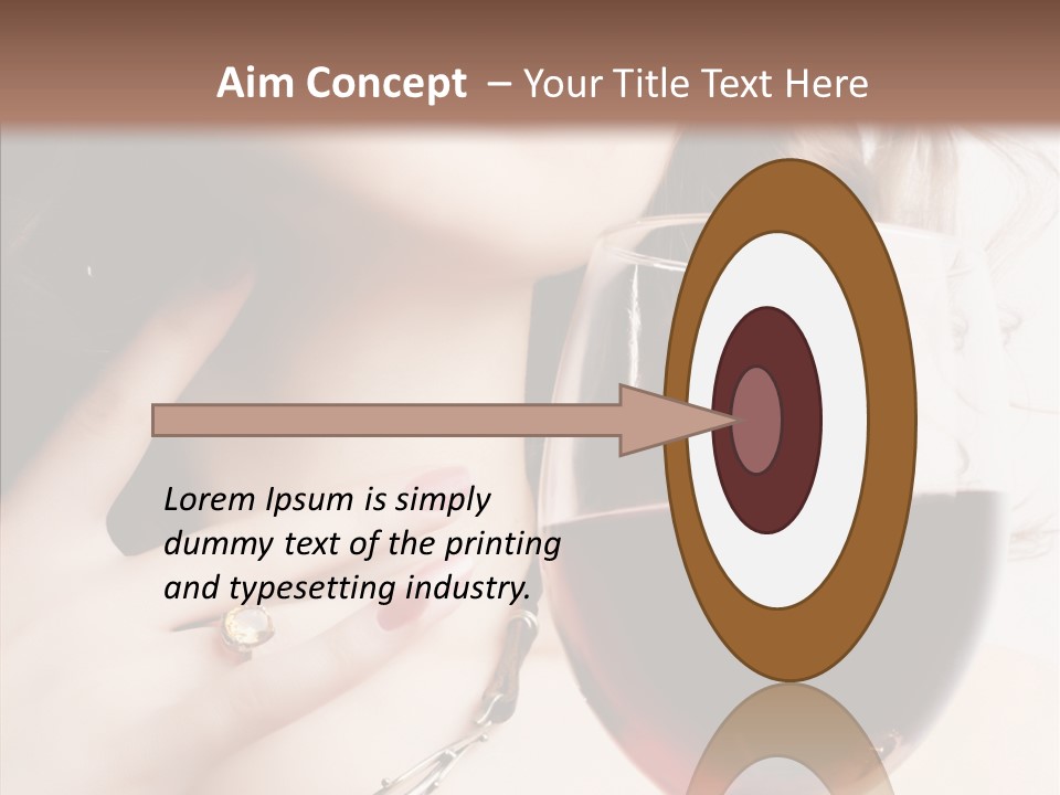 Femininity Night Relaxation PowerPoint Template