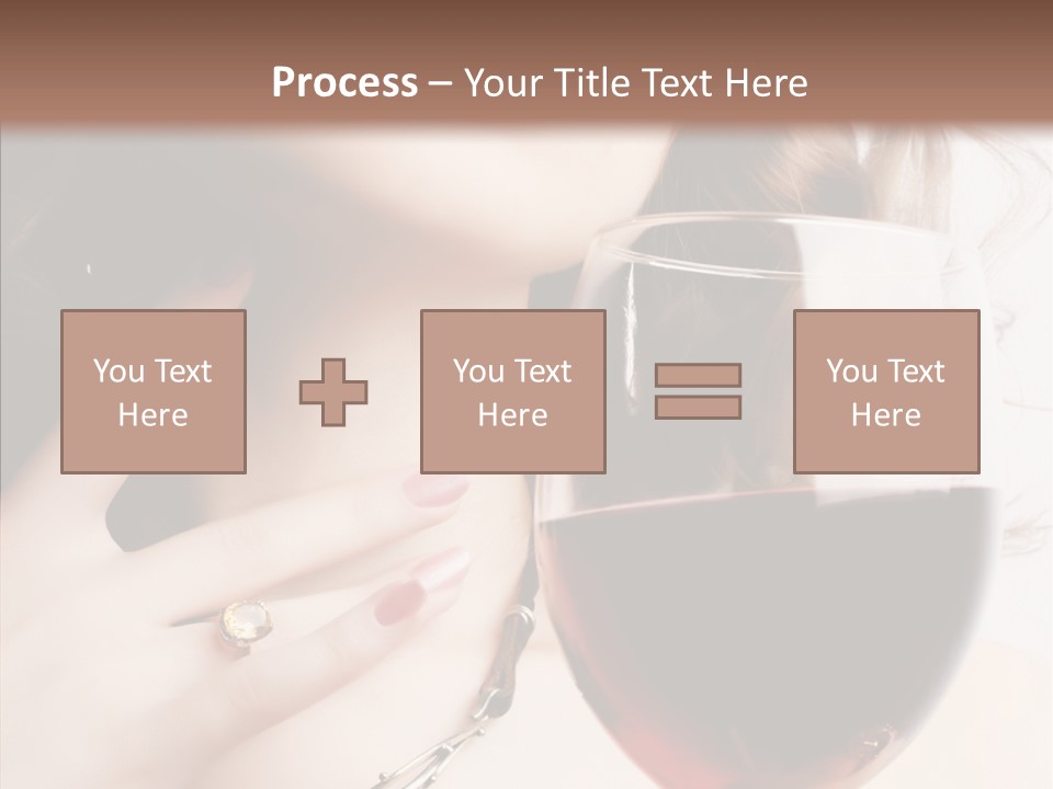 Femininity Night Relaxation PowerPoint Template