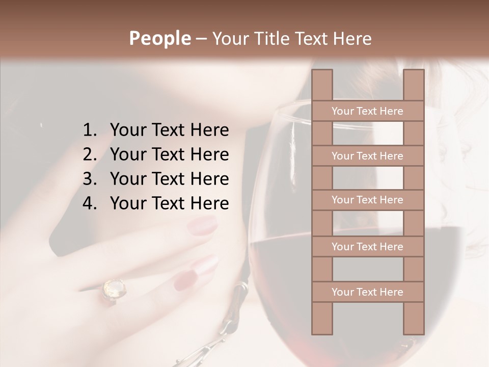 Femininity Night Relaxation PowerPoint Template