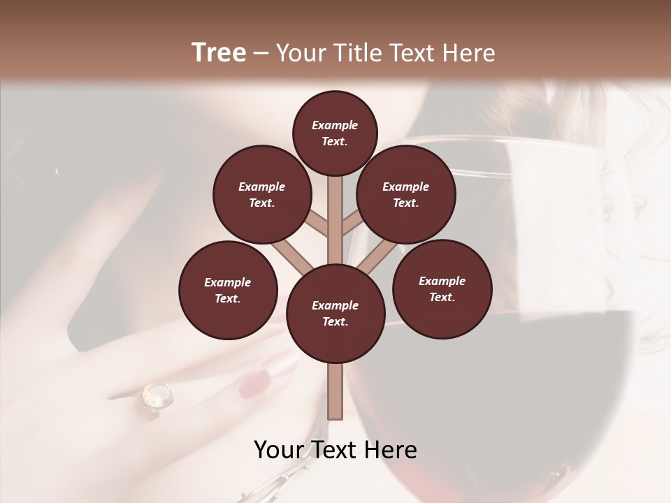 Femininity Night Relaxation PowerPoint Template