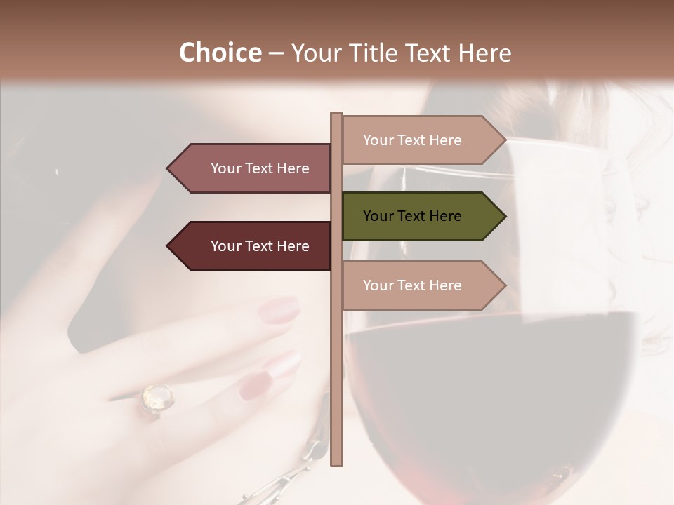 Femininity Night Relaxation PowerPoint Template