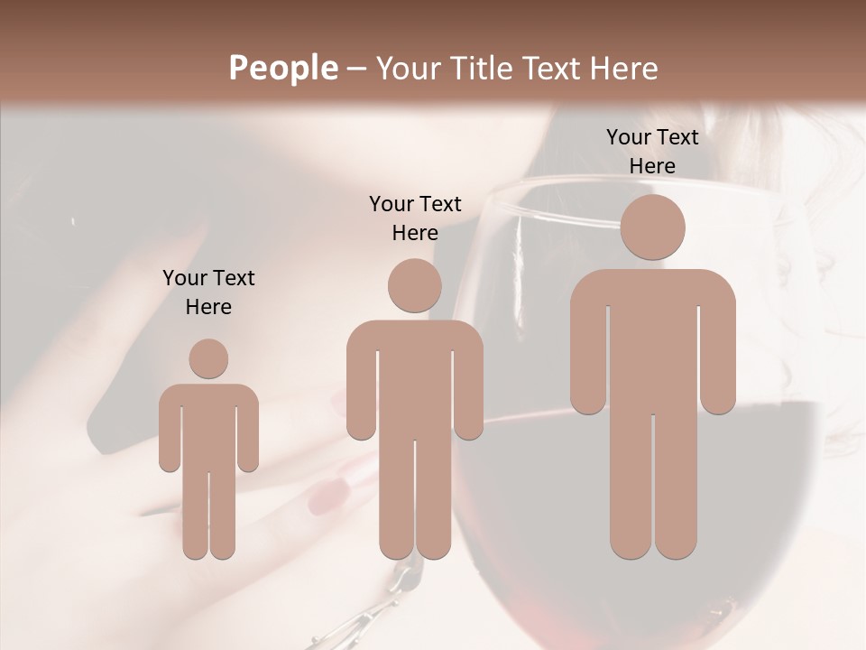 Femininity Night Relaxation PowerPoint Template