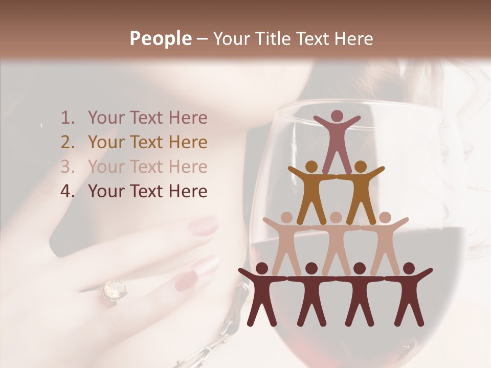 Femininity Night Relaxation PowerPoint Template