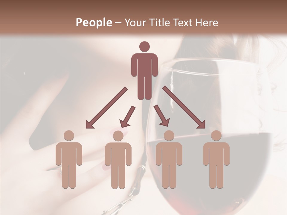 Femininity Night Relaxation PowerPoint Template