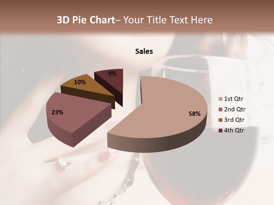 Femininity Night Relaxation PowerPoint Template