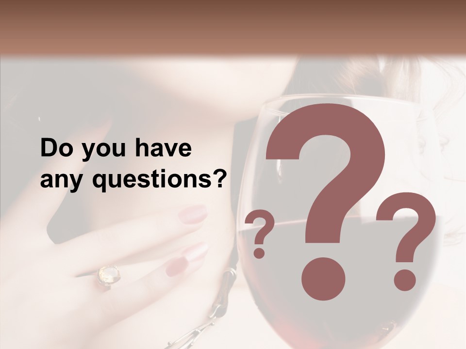 Femininity Night Relaxation PowerPoint Template