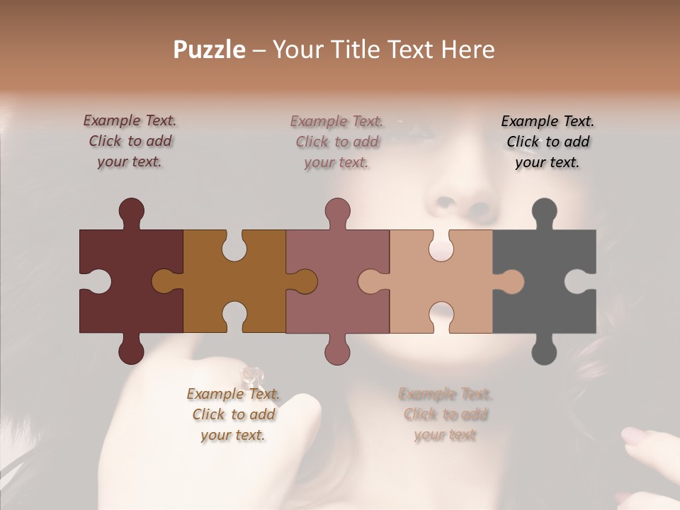 Hair Wealth Coat PowerPoint Template