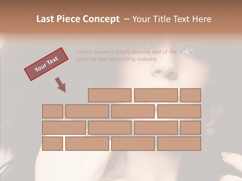 Hair Wealth Coat PowerPoint Template