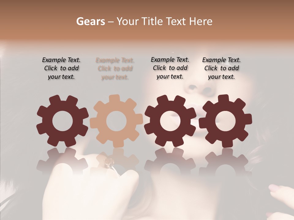 Hair Wealth Coat PowerPoint Template