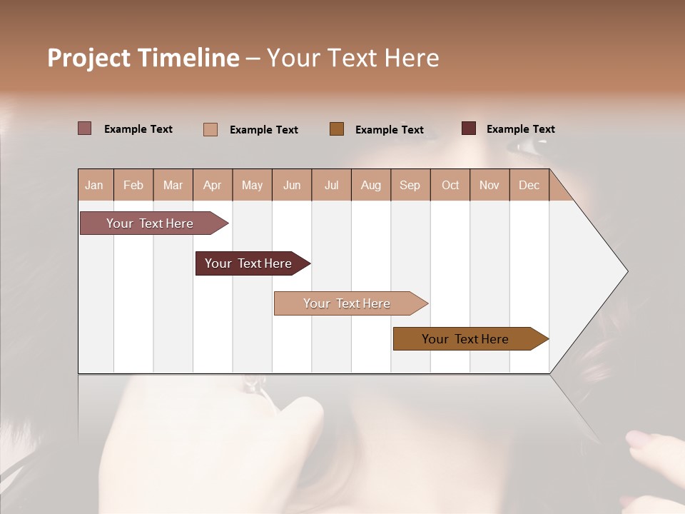 Hair Wealth Coat PowerPoint Template