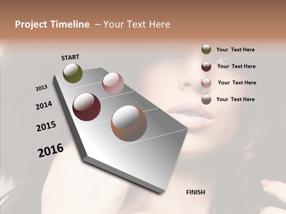 Hair Wealth Coat PowerPoint Template