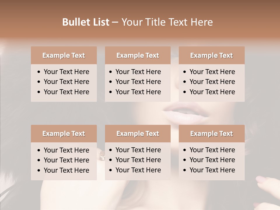 Hair Wealth Coat PowerPoint Template