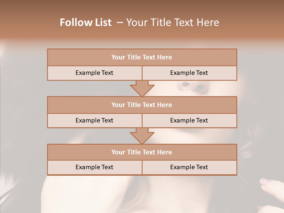 Hair Wealth Coat PowerPoint Template