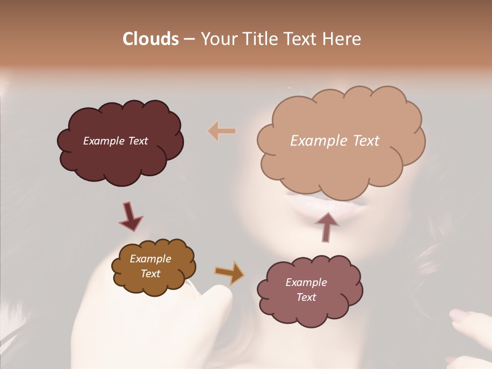 Hair Wealth Coat PowerPoint Template