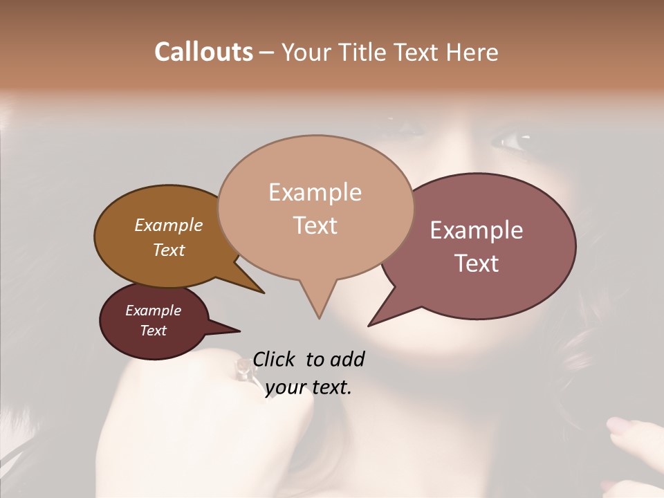 Hair Wealth Coat PowerPoint Template