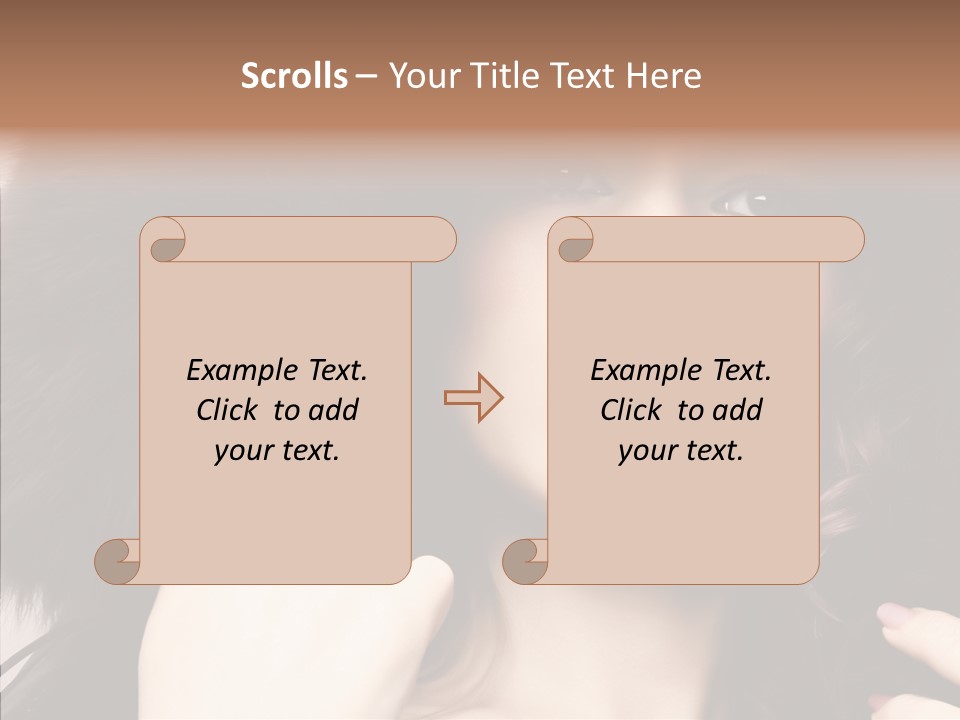 Hair Wealth Coat PowerPoint Template
