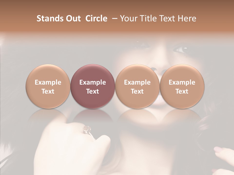 Hair Wealth Coat PowerPoint Template