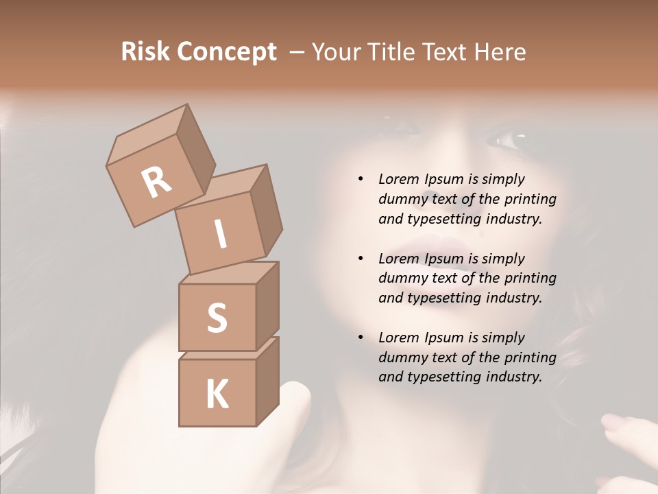 Hair Wealth Coat PowerPoint Template