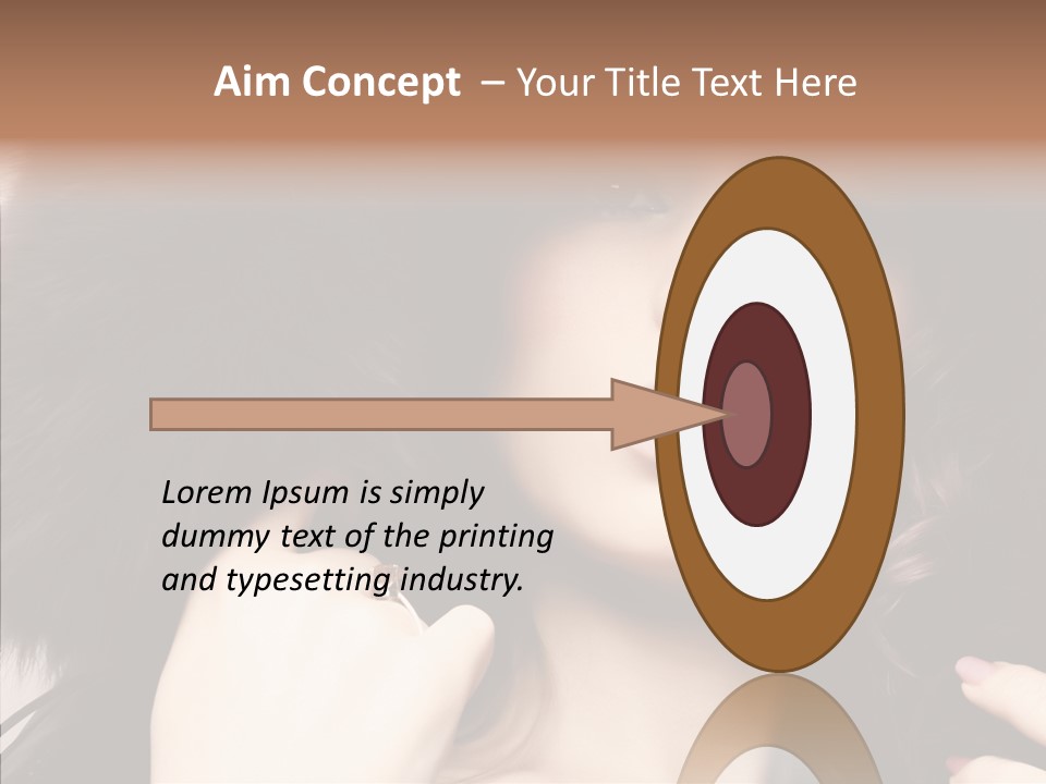 Hair Wealth Coat PowerPoint Template