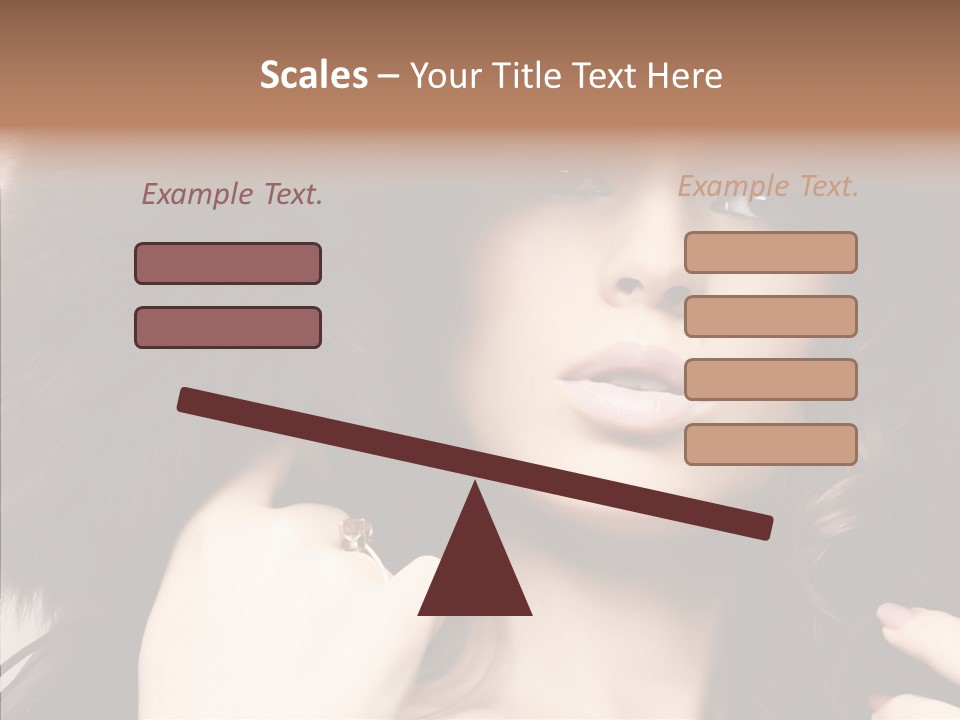 Hair Wealth Coat PowerPoint Template