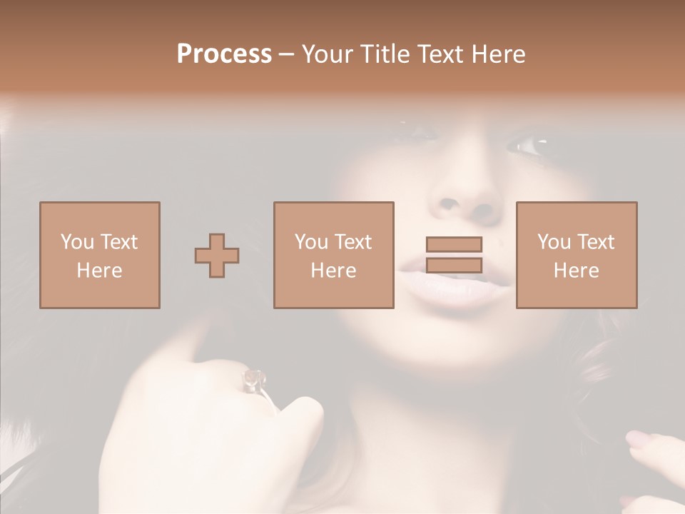 Hair Wealth Coat PowerPoint Template