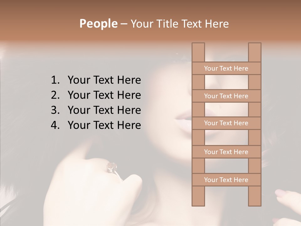 Hair Wealth Coat PowerPoint Template