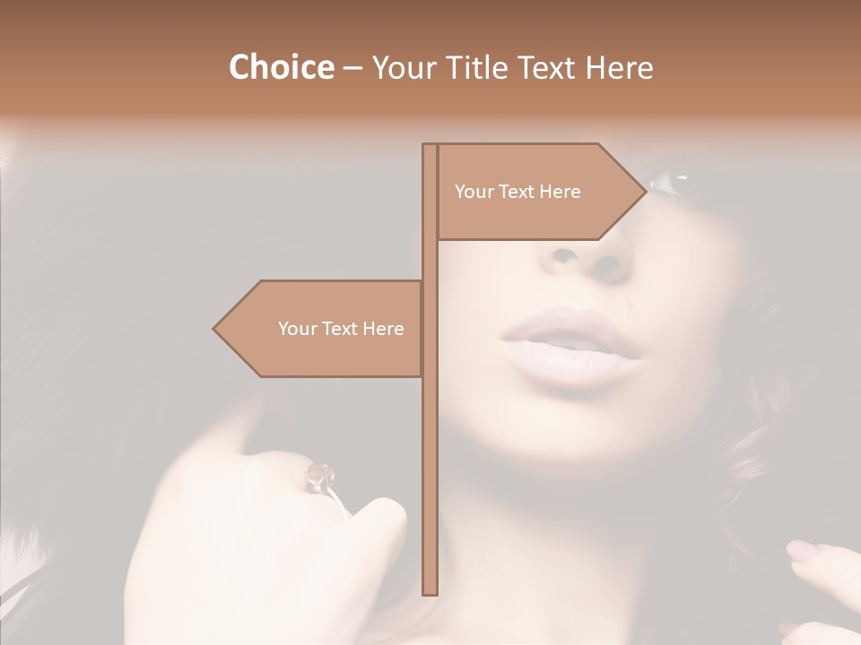 Hair Wealth Coat PowerPoint Template