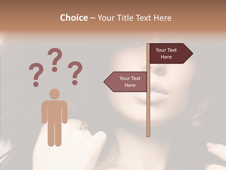 Hair Wealth Coat PowerPoint Template