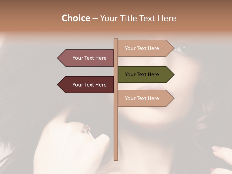 Hair Wealth Coat PowerPoint Template