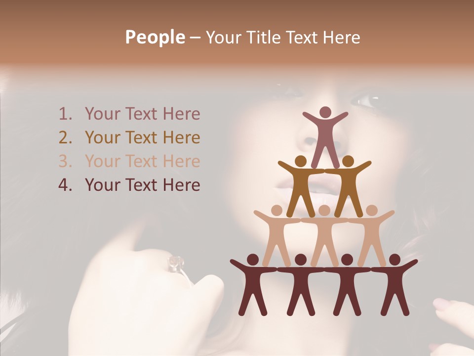 Hair Wealth Coat PowerPoint Template