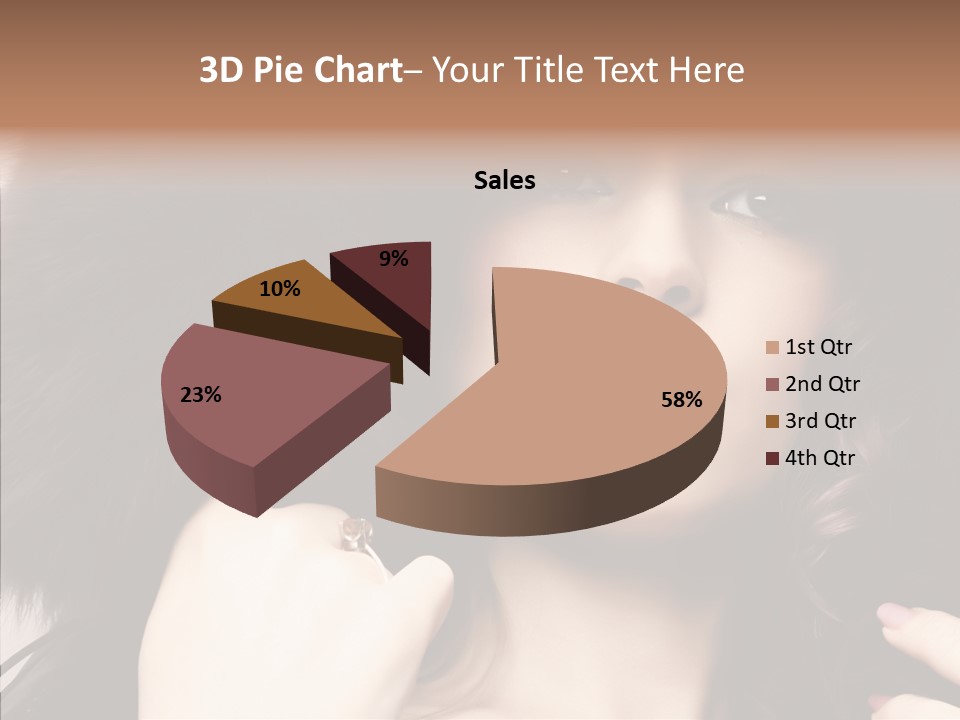 Hair Wealth Coat PowerPoint Template
