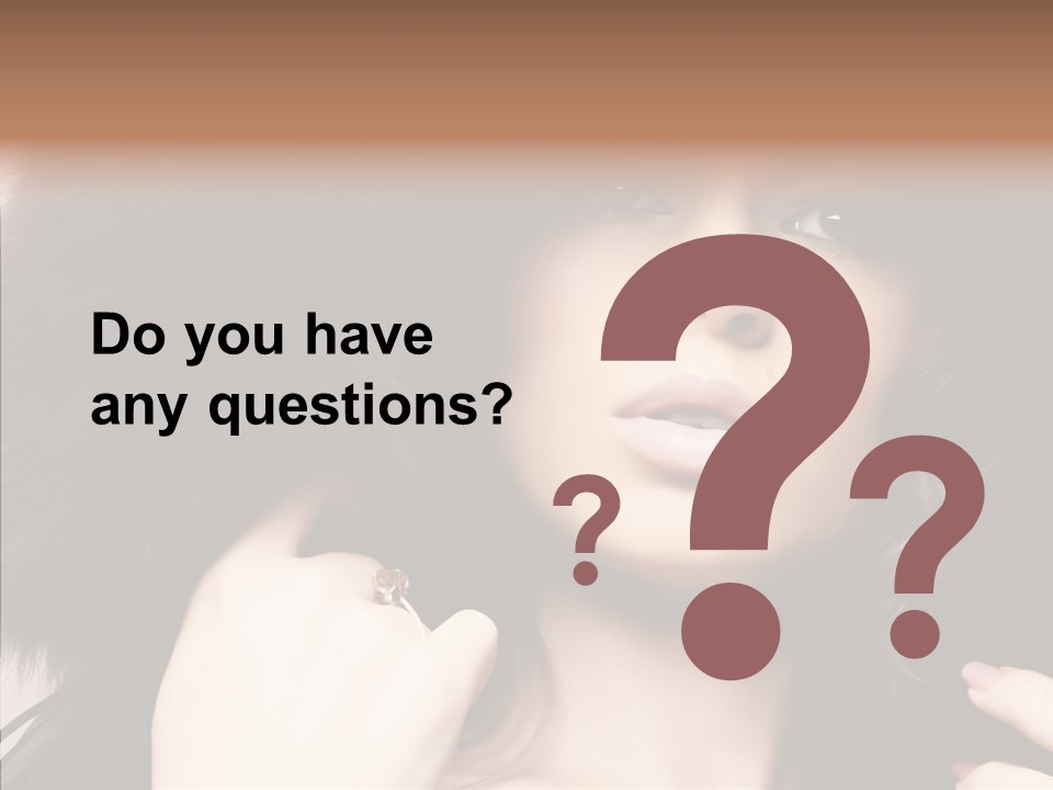 Hair Wealth Coat PowerPoint Template